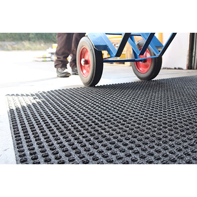 COBA Superdry Heavy-Traffic Forklift Truck Mat 180cm x 115cm