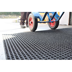COBA Superdry Heavy-Traffic Forklift Truck Mat 180cm x 115cm