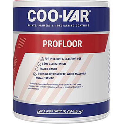 Coo-Var Profloor Grey Floor Paint 5L