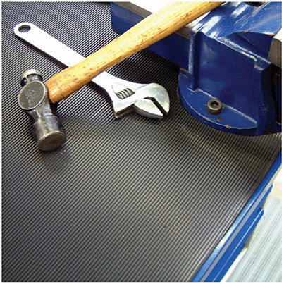 COBArib Black Rubber Mat 1.2m x 3mm x 10m