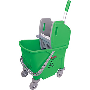 Robert Scott Buffalo Green Mop Bucket and Wringer Robert Scott Buffalo Green Mop Bucket and Wringer