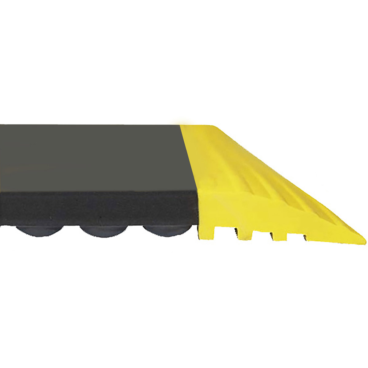 Ergomat Bubble Down Black/Yellow AntiFatigue Mat 65cm x 95cm Ergomat AntiFatigue Mats