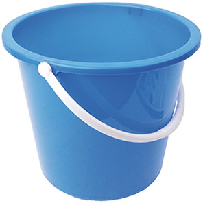 Robert Scott Blue 10L Plastic Bucket