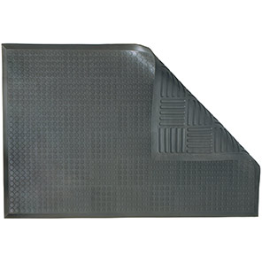 Ergomat Basic Smooth Charcoal Anti-Fatigue Mat 90cm x 1.2m