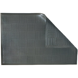 Ergomat Basic Smooth Charcoal Anti-Fatigue Mat 60cm x 1.8m