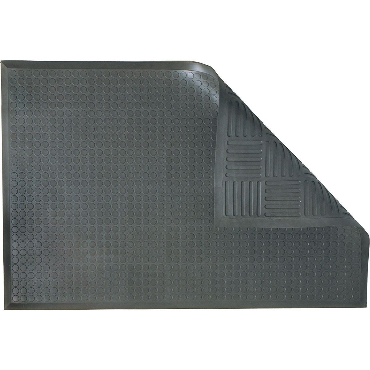 Ergomat Basic Smooth Charcoal AntiFatigue Mat 60cm x 1.8m Ergomat