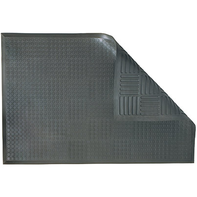 Ergomat Basic Smooth Charcoal Anti-Fatigue Mat 60cm x 90cm