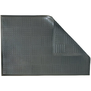 Ergomat Basic Smooth Charcoal Anti-Fatigue Mat 60cm x 90cm
