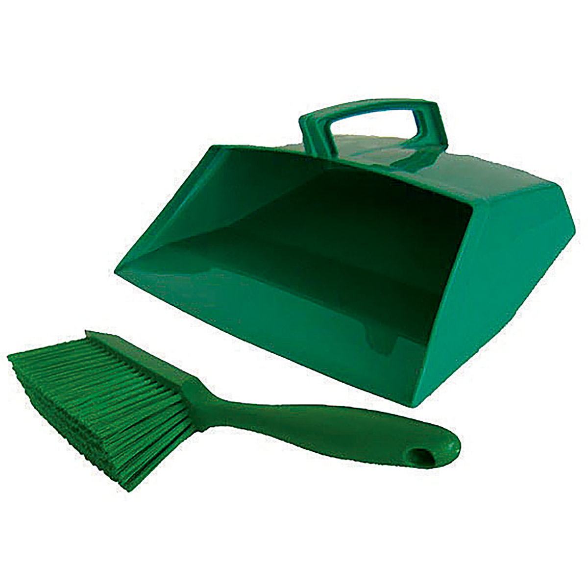 Vikan Green Hooded Dustpan and Brush Set Vikan Vikan Arco