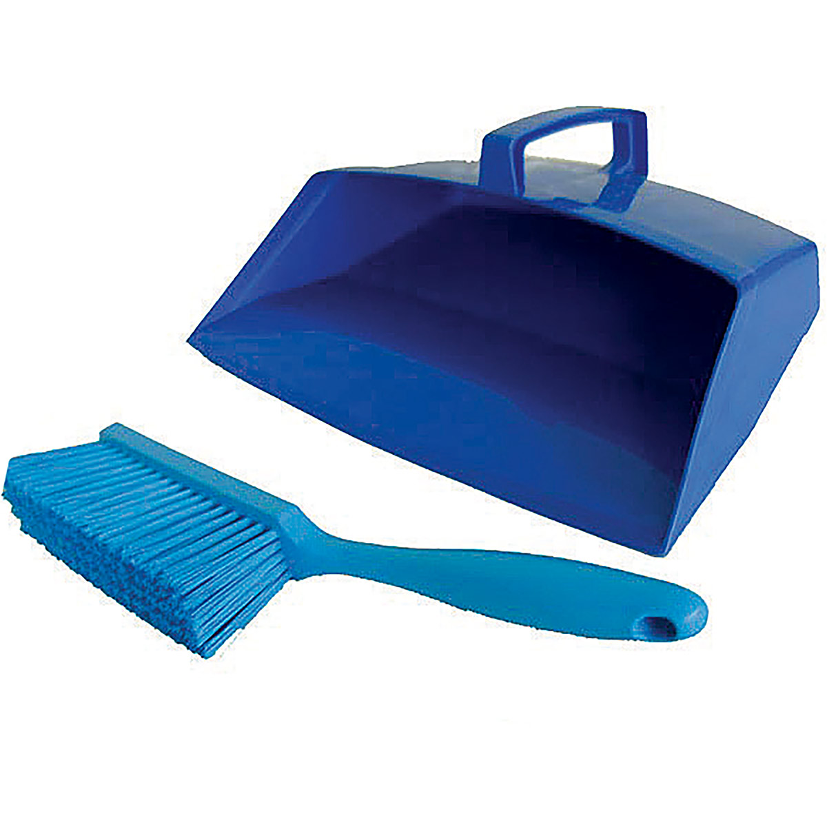 Vikan Blue Hooded Dustpan and Brush Set Vikan Vikan Arco