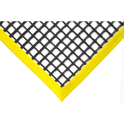 COBAmat Workstation Standard Black/Yellow Workplace Safety Mat 60cm x 1.2m