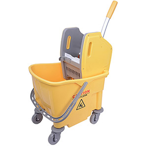 Vikan Hygiene Yellow Kentucky Bucket and Wringer
