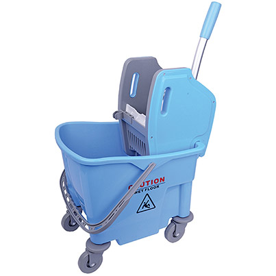Vikan Hygiene Blue Kentucky Bucket and Wringer