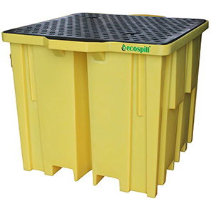 Ecotek Single Four-Way-Entry IBC Spill Pallet