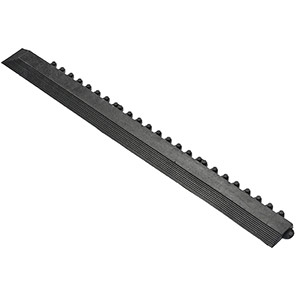 COBA Fatigue-Step Black Anti-Fatigue Mat Male Corner Edge