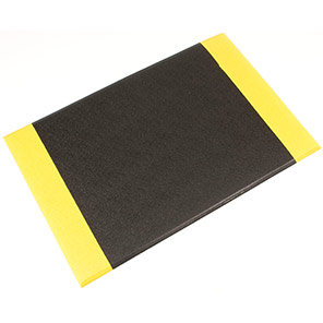 COBA Orthomat Standard Black/Yellow Anti-Fatigue Safety Mat 90cm x 1.5m