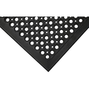 COBA High-Duty Black Anti-Fatigue Mat 90cm x 1.5m