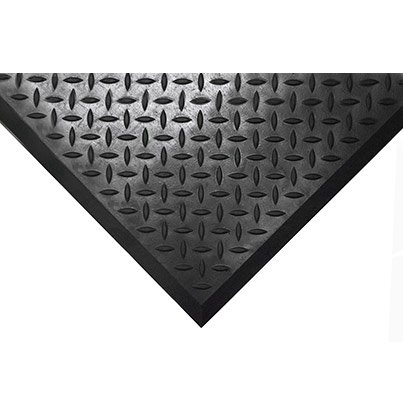 COBA Comfort-Lok Black Anti-Fatigue Mat 70cm x 80cm