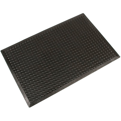 COBA Bubblemat Black Anti-Fatigue Mat 90cm x 1.2m