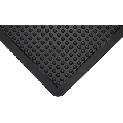 COBA Bubblemat Black Anti-Fatigue Mat 90cm x 1.2m