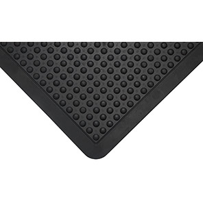 COBA Bubblemat Black Anti-Fatigue Mat 90cm x 1.2m