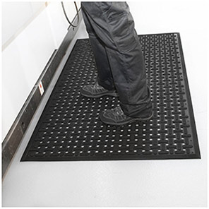 COBA K-Mat Black Anti-Fatigue Mat 90cm x 1.5m