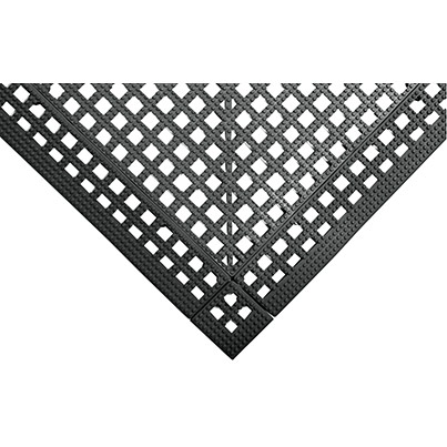 COBA Flexi-Deck Black Mat Tile 30cm x 30cm (Pack of Nine)