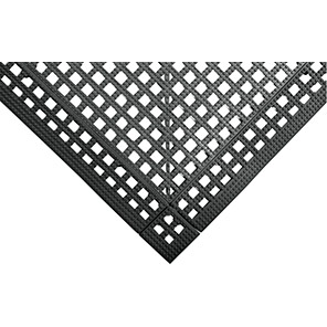 COBA Flexi-Deck Black Mat Tile 30cm x 30cm (Pack of Nine)