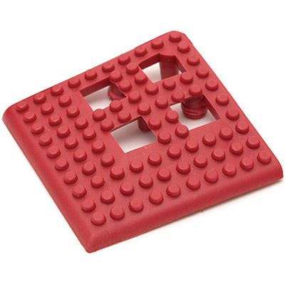 COBA Flexi-Deck Red Mat Corner (Pack of Four)