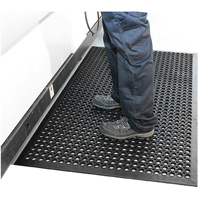 COBA Rampmat Black Anti-Fatigue Mat 90cm x 1.5m