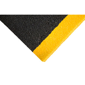COBAGRiP Black/Yellow Slip-Resistant Stair Tread 2m