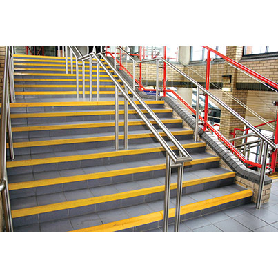 COBAGRIP Yellow Slip-Resistant Stair Nosing 1.5m