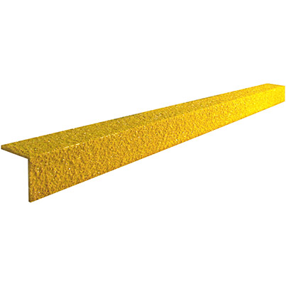 COBAGRIP Yellow Slip-Resistant Stair Nosing 1.5m