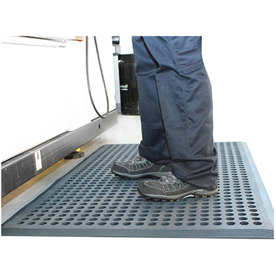 COBA Worksafe Black Anti-Fatigue Mat 90cm x 1.5m