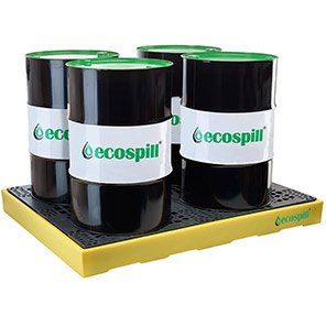 Ecotek Four-Drum Modular Bunded Floor
