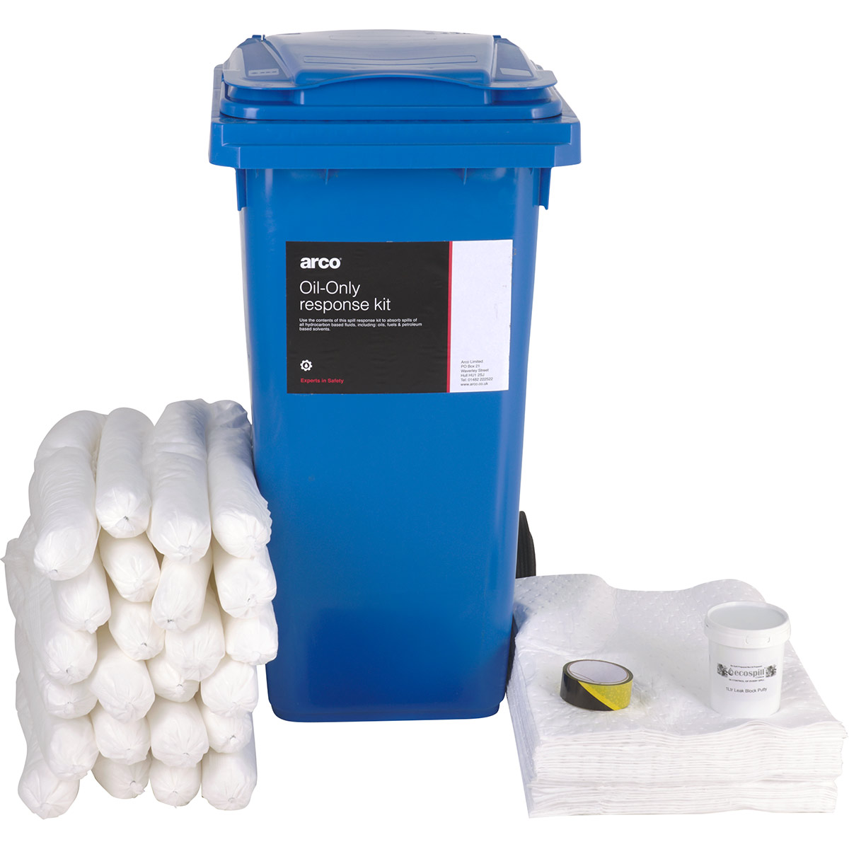 Arco 120L Oil Spill Kit Arco Spill Kits and Stations Arco
