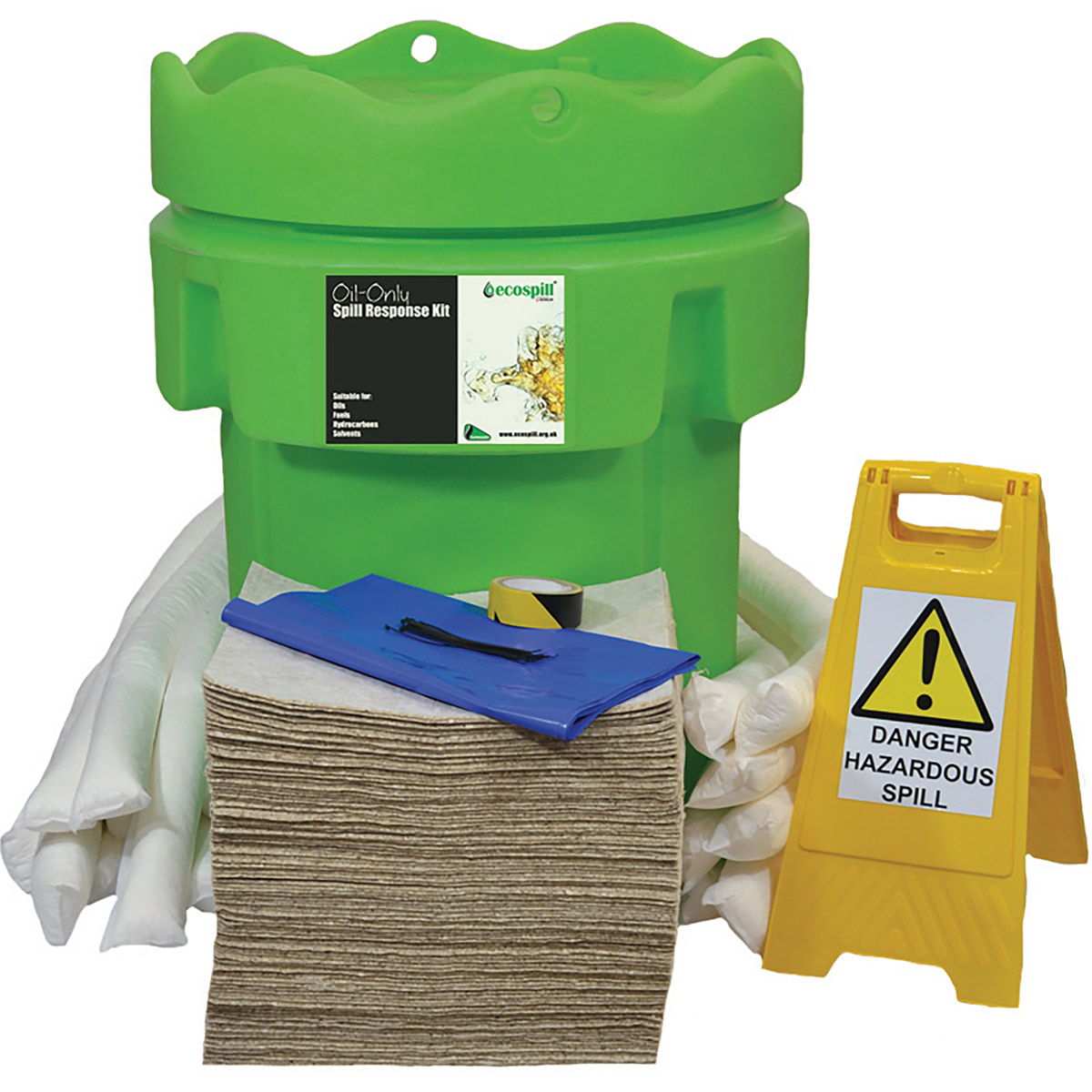 Ecospill Sustainable 250L Oil Spill Kit Ecospill Spill Kits and