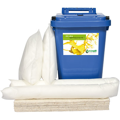 Ecospill Sustainable 25L Oil Spill Kit