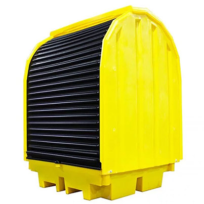 Ecotek Four-Drum All-Weather Spill Pallet