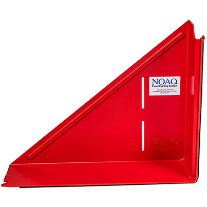 Ecospill NOAQ Boxwall Right-Sided Flood Barrier Gable End