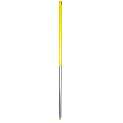 Hillbrush Hygiene ALH27 Yellow-Sleeve 1.3m Aluminium Handle