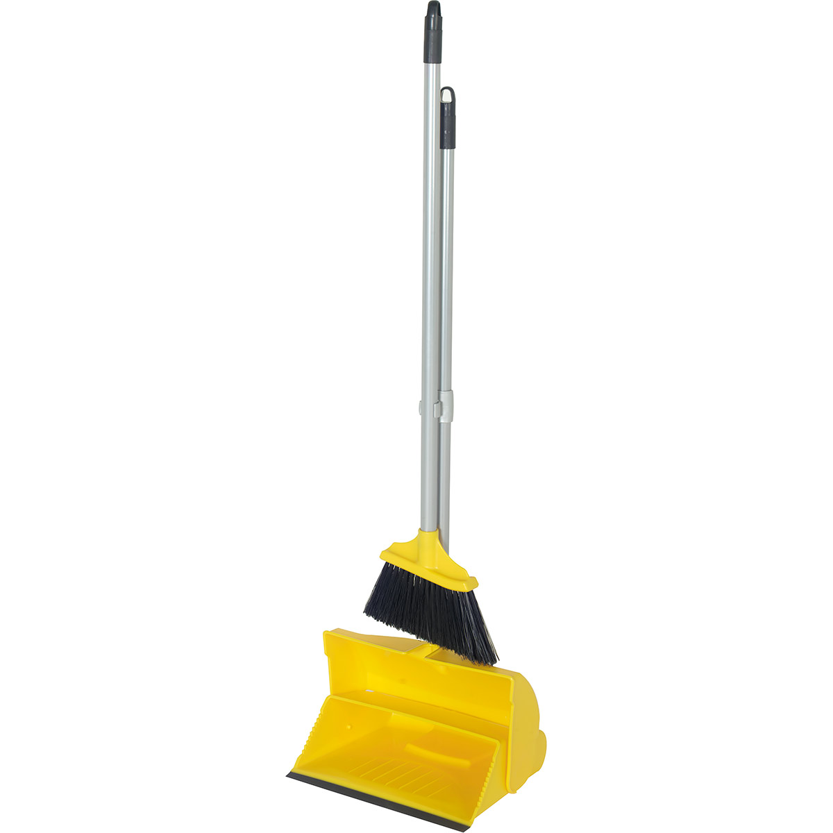 Hillbrush Yellow LongHandled Dustpan and Brush Hill Brush Company