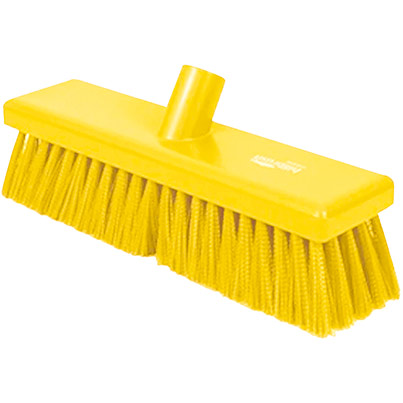 Hillbrush Hygiene Professional B758 Yellow 305mm Medium Broom Head