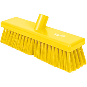 Hillbrush Hygiene Professional B758 Yellow 305mm Medium Broom Head
