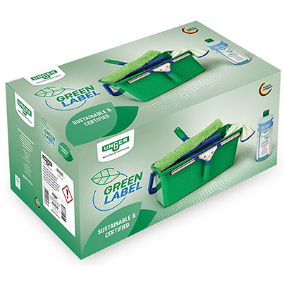UNGER GTK35 Green Label Window Cleaning Kit
