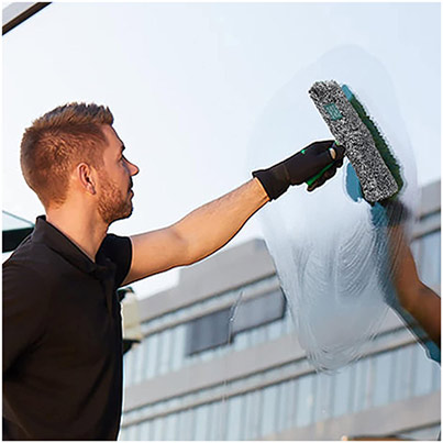 UNGER ErgoTec Power Washer 35cm Squeegee T-Bar