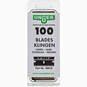 UNGER ErgoTec 4cm Scraper Replacement Blades (Pack of 100)