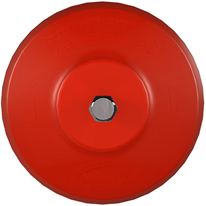 Vikan HyDrive Red Stiff 90mm Round Brush