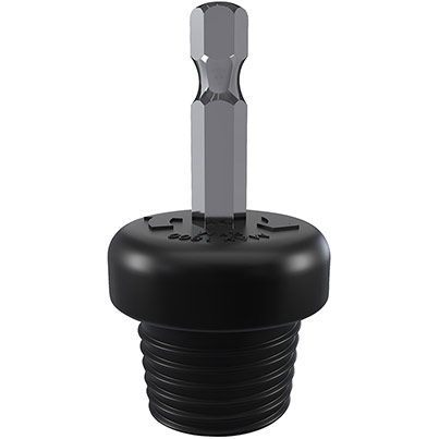 2x Vikan HyDrive Adapter 20mm 55 mm Blk
