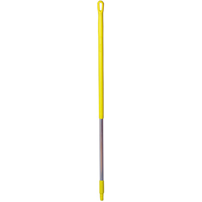 Vikan Yellow-Sleeve 1.3m Aluminium Handle